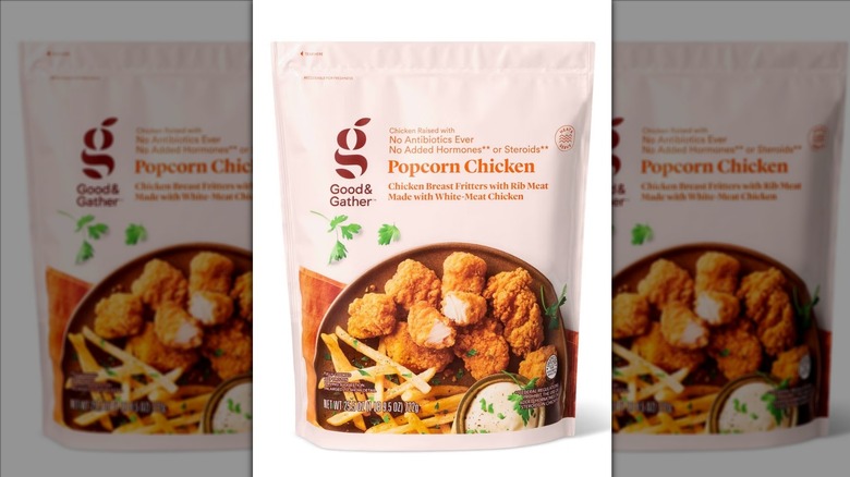 Bag of Good & Gather popcorn chicken