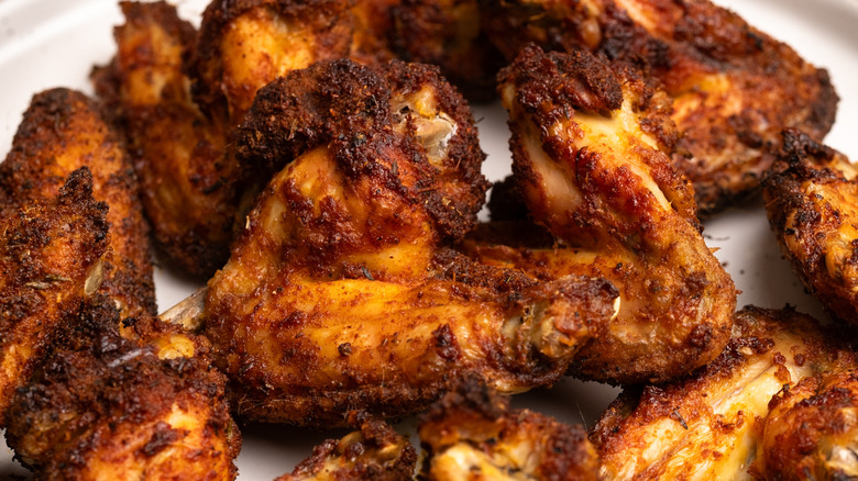 baked Cajun chicken wings
