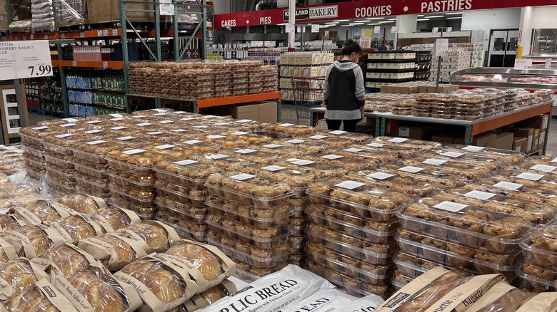 selection of Costco cookies at warehouse