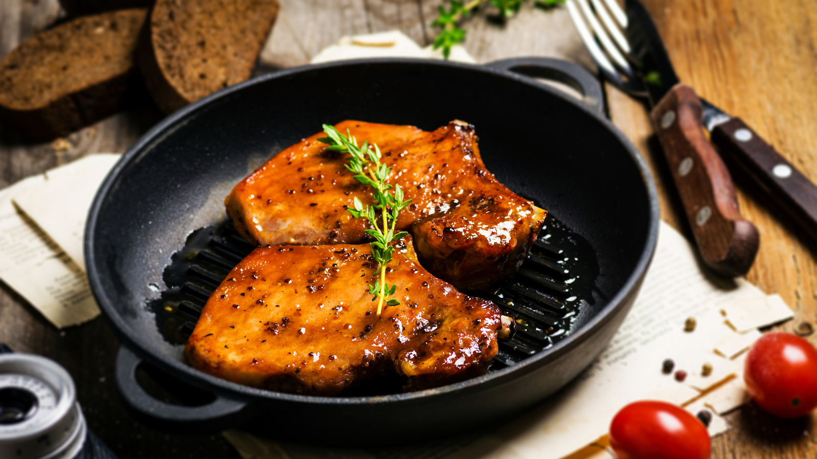 These Easy Smothered Pork Chops Start With Canned Soup And Boursin