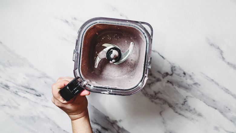 Light batter for High protein brownies in food processor