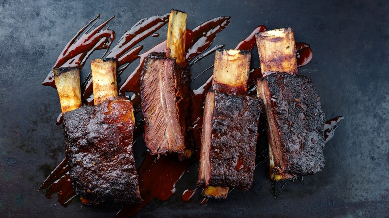 smoked beef short ribs