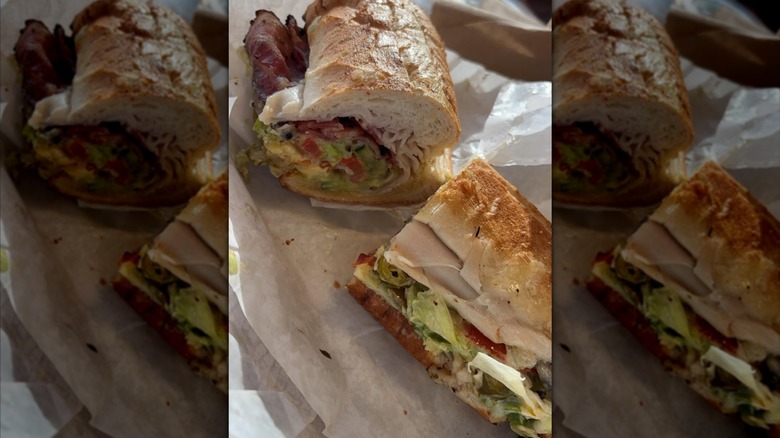 Sub from Potbelly Sandwich Shop