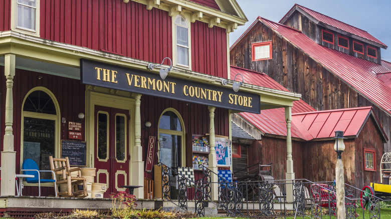Exterior of a The Vermont Country Store