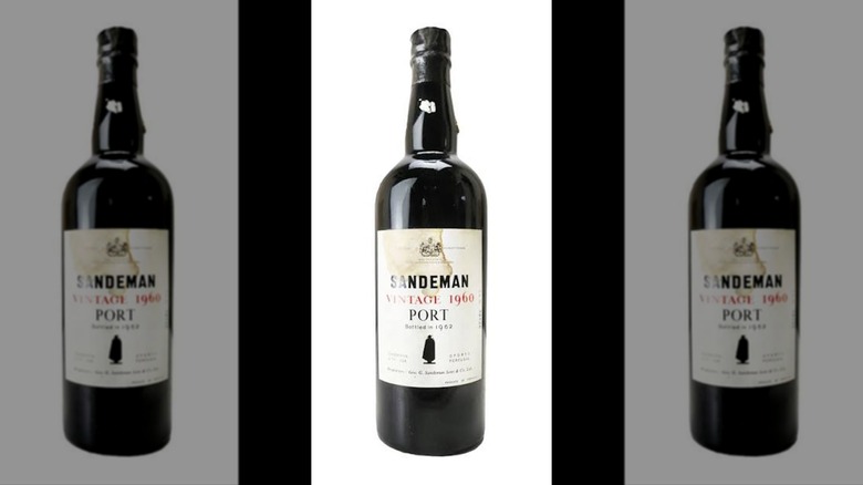 Bottle of Sandeman Port
