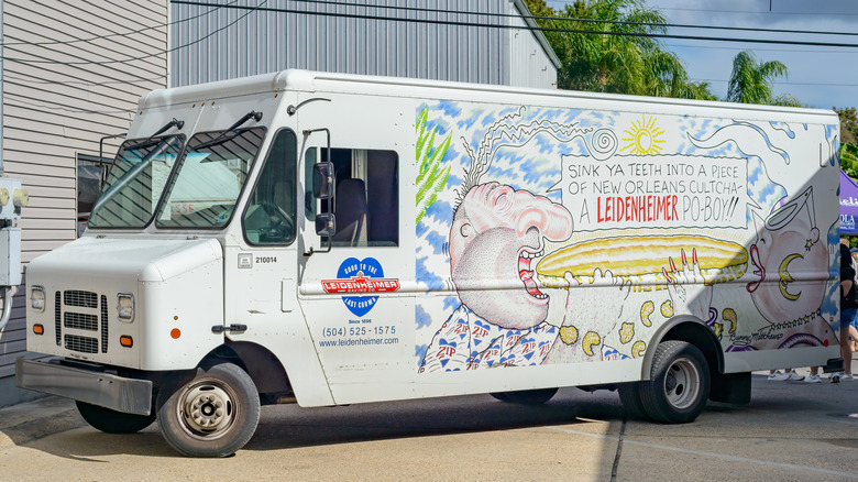 Leidenheimer Baking Company delivery truck