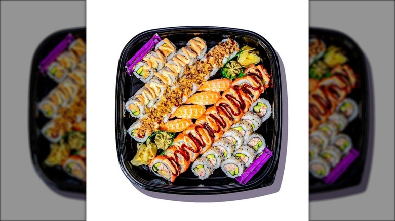 Sam's Club's Member's Mark by FujiSan Akita sushi roll party tray