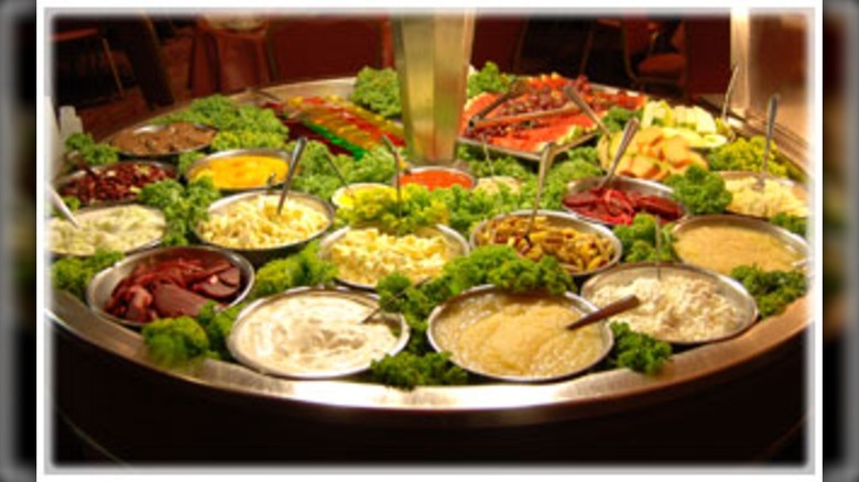 Sawa's Old Warsaw buffet table