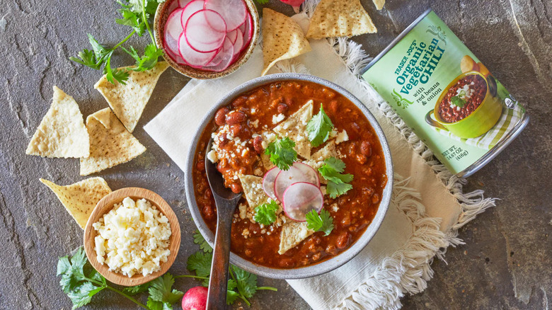 Trader Joe's organic vegetarian chili