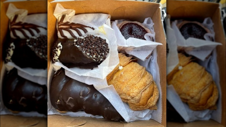 Italian cakes from Mike's pastry shop in Boston