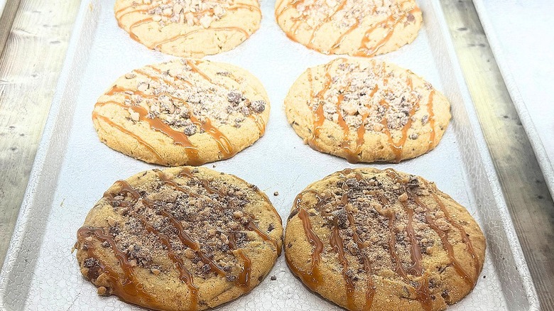 Hershey's Heath Caramel cookies