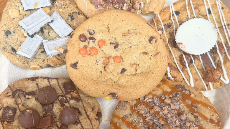 selection of Hershey's Chocolate World cookies
