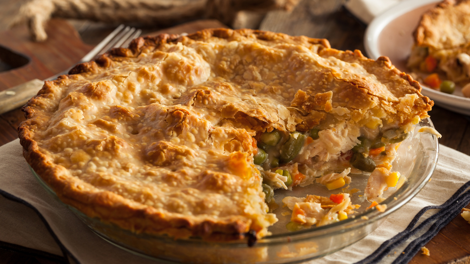 This Cheap Canned Ingredient Makes Chicken Pot Pie 10X Easier