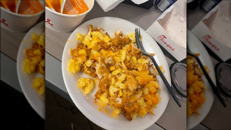 Chick-fil-A's buffalo chicken mac and cheese