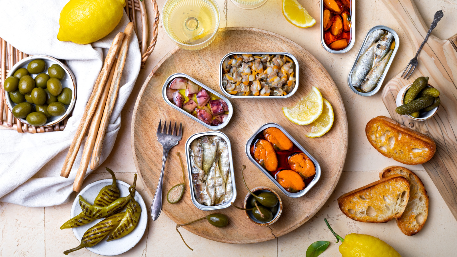 This Classic Canned Fish Is The Easiest Charcuterie Board Upgrade - Tasting Table
