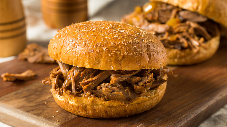 pot roast sandwich