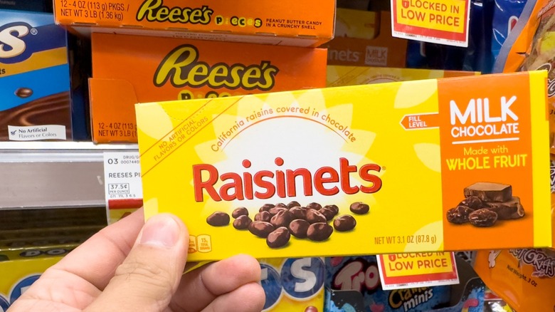 Raisinets and other movie favorites