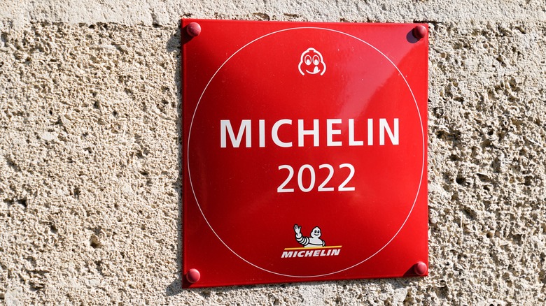 Michelin sign on a building