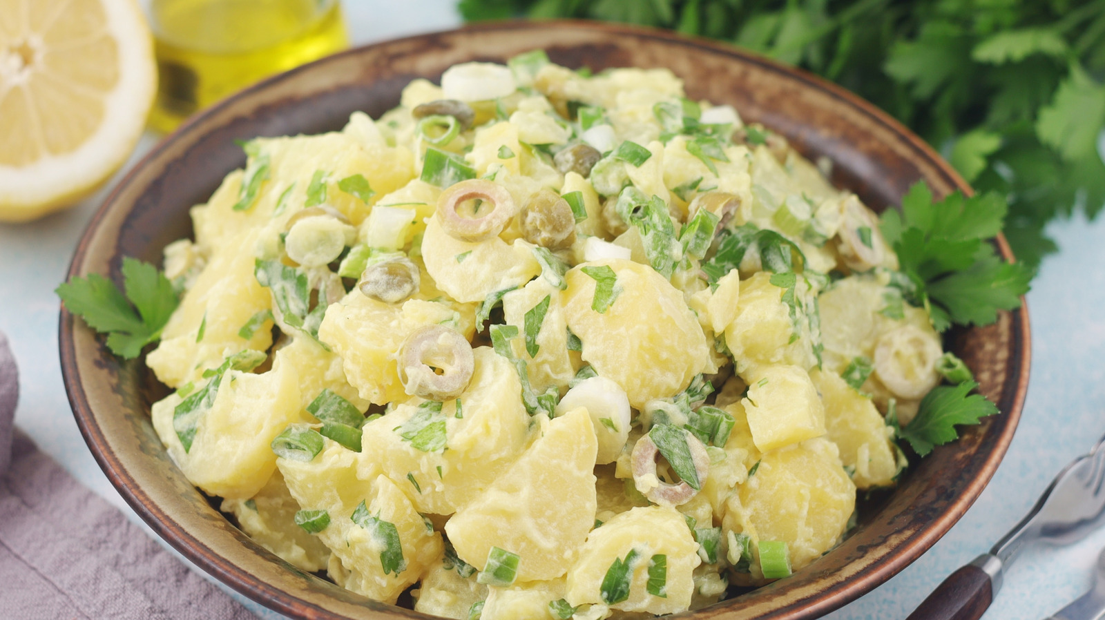 This Creamy Cheese Belongs In Your Next Potato Salad - It Doubles The Flavor
