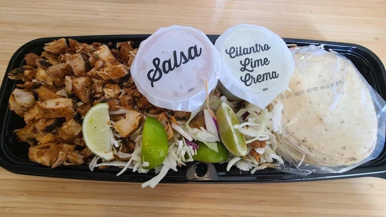 tray of Costco packaged meal