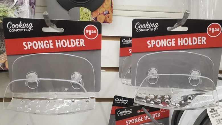 Sponge holders at Dollar Tree