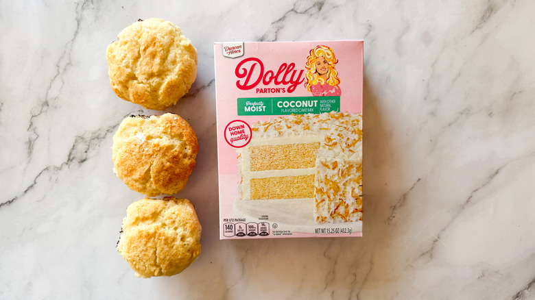 Dolly Parton Coconut cake mix