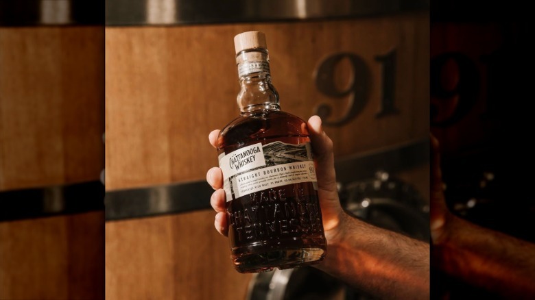 Chattanooga Whiskey bottle label