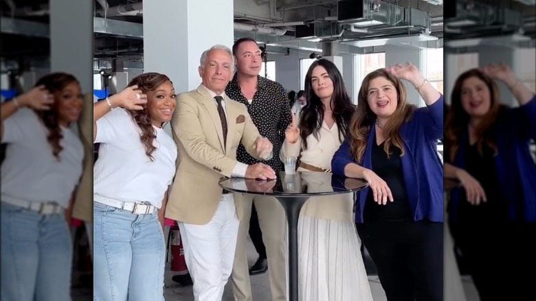 The Kitchen hosts Sunny Anderson, Katie Lee Biegel, Jeff Mauro, Geoffrey Zakarian, and Alex Guarnaschelli