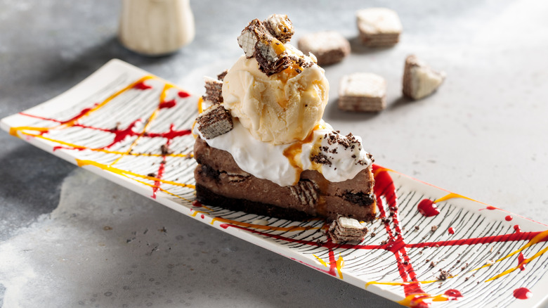 A slice of Mississippi mud pie