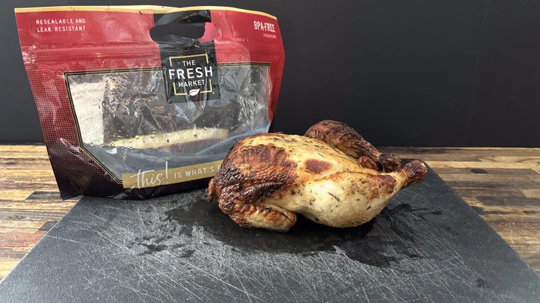 Fresh Market Roast chicken in a bag