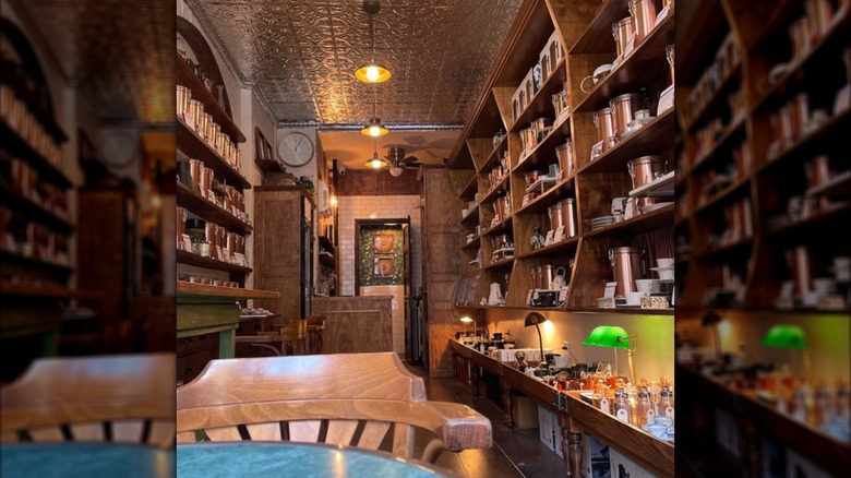 Paquita tea shop interior