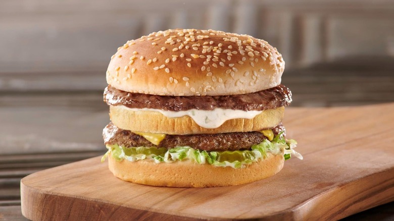 Burger from Dolly's Burgers and Shakes