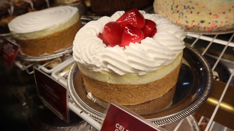 Cheesecake Factory strawberry cheesecake