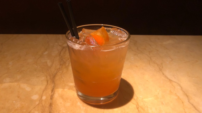 Cheesecake Factory's whiskey smash cocktail