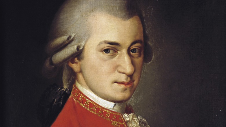 Painting of Wolfgang Amadeus Mozart