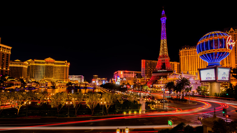 Las Vegas Strip at night