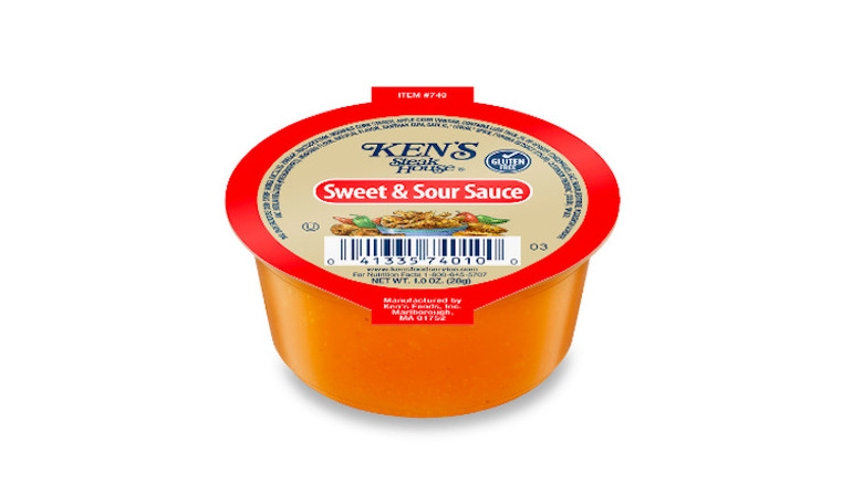 Ken's Sweet 'N Sour Sauce on white background
