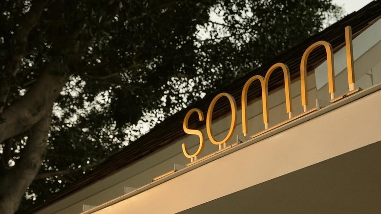 Somni restaurant in West Hollywood, California