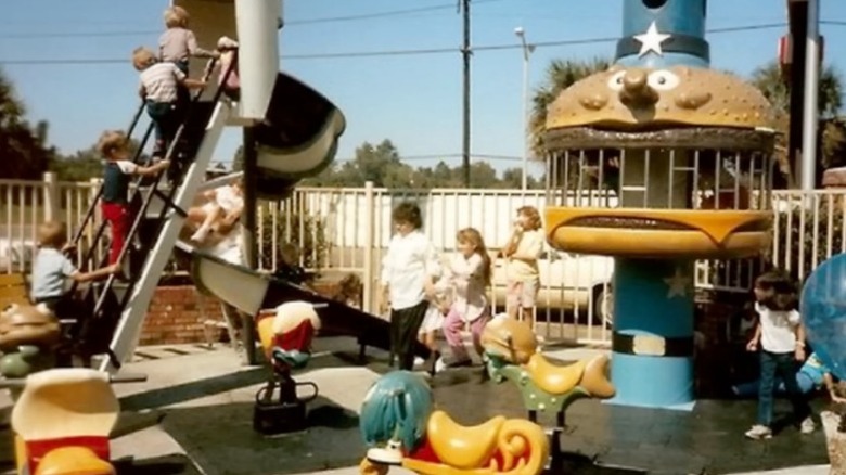 A McDonald's playground popular in the 1980s