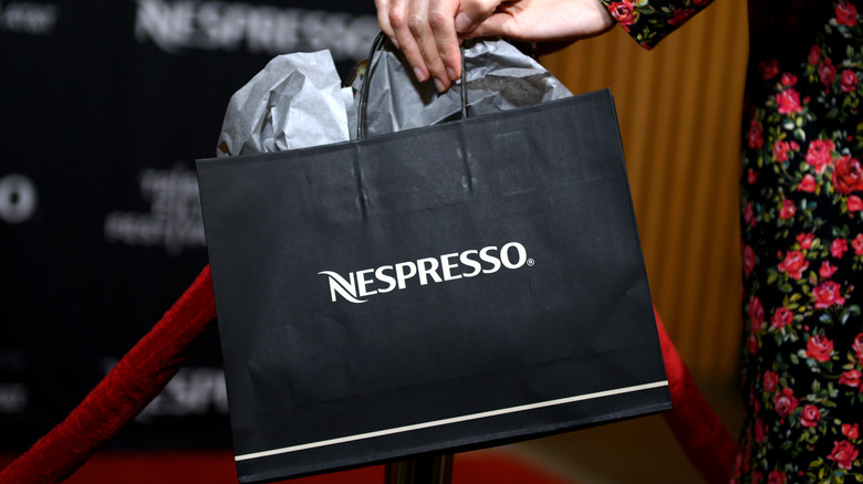 Nespresso shopping bag