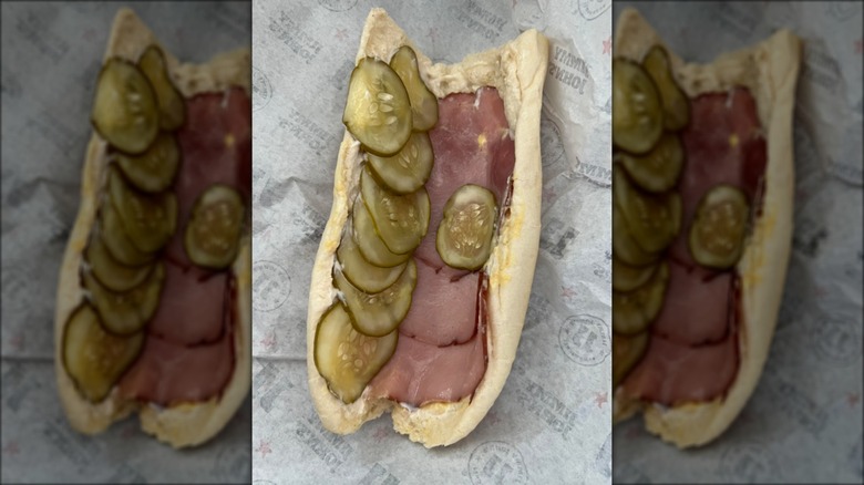 Jimmy John's Cubano sandwich