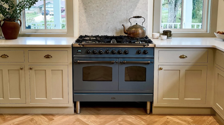 details of a colorful kitchen