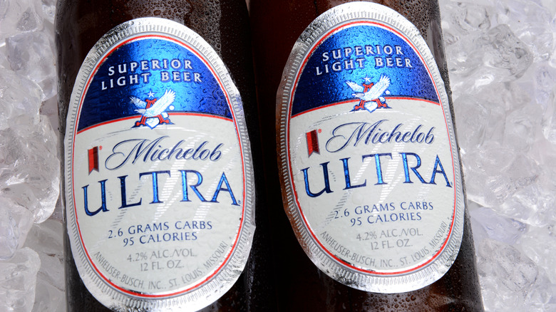 Michelob Ultra bottles