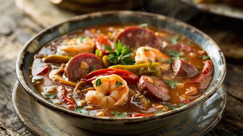 bowl of gumbo