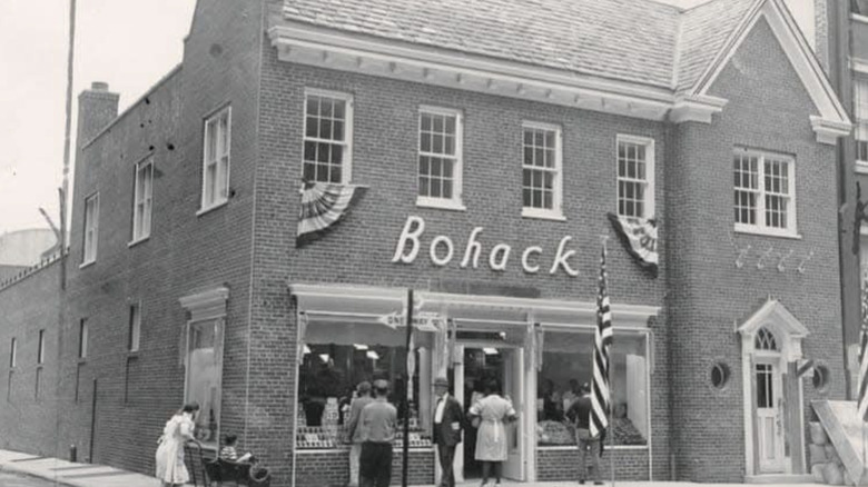 View of outside of Bohack New York grocery store