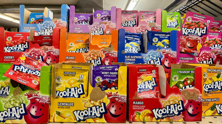 packets of kool-aid