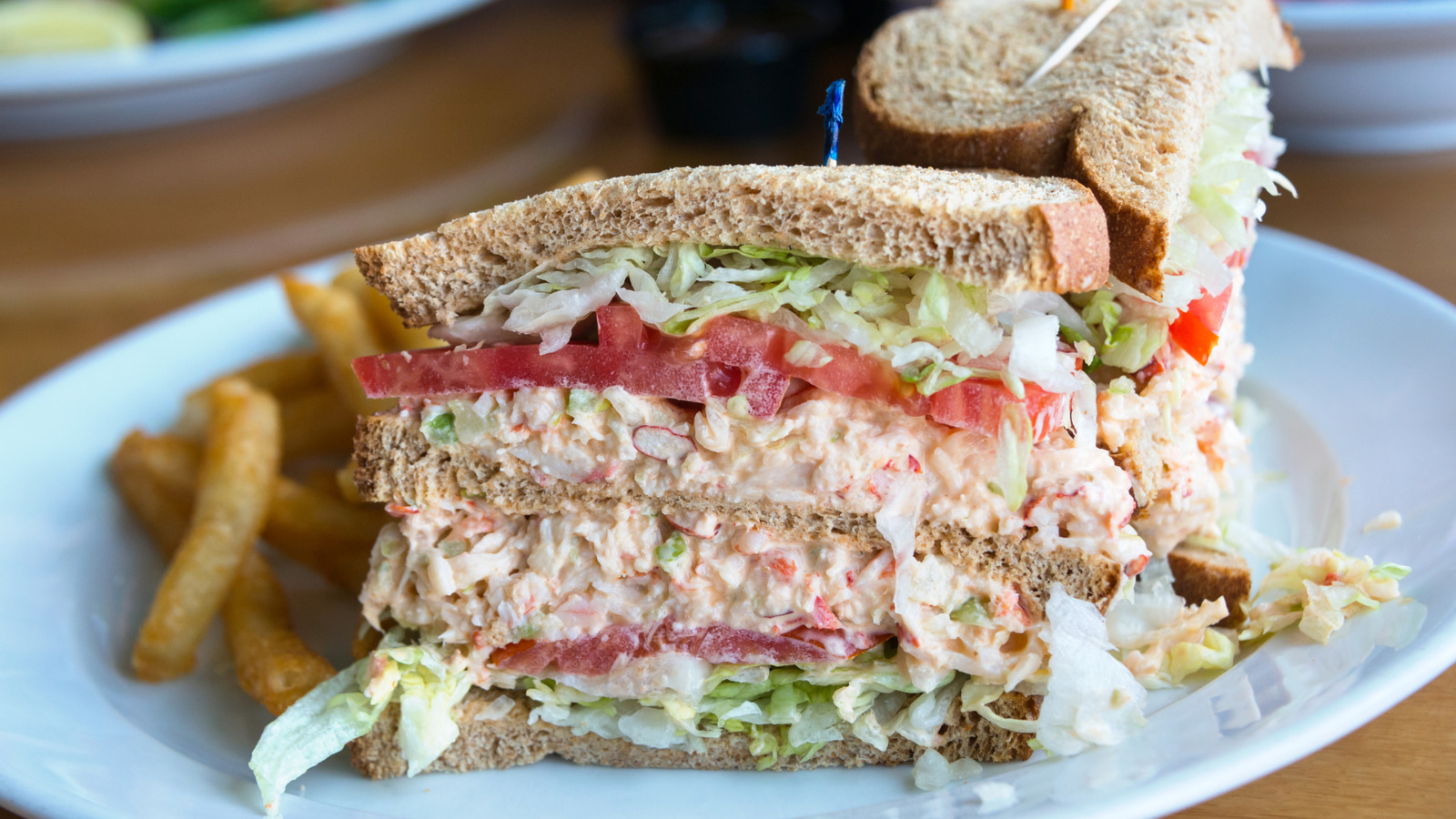 This Old-School Mock Lobster Salad Doesn't Have An Ounce Of Seafood