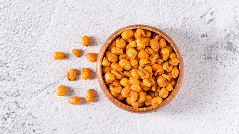 bowl of corn nuts