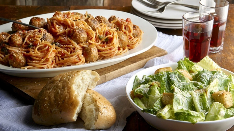 Romano's Macaroni Grill food