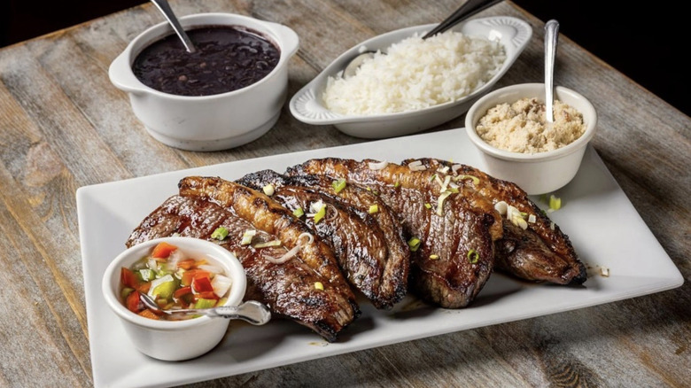 Churrasco style picanha steak